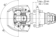 Технические характеристики тягово-сцепных устройств Rockinger RO570C61000
